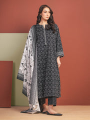 edenrobe Allure Lawn Unstitched Printed 3Pc Suit EWU5A1-35306
