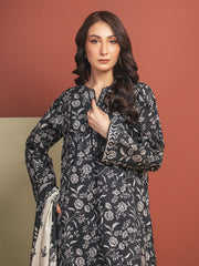 edenrobe Allure Lawn Unstitched Printed 3Pc Suit EWU5A1-35309