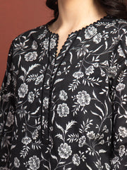 edenrobe Allure Lawn Unstitched Printed 3Pc Suit EWU5A1-35309