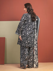 edenrobe Allure Lawn Unstitched Printed 3Pc Suit EWU5A1-35309