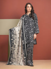 edenrobe Allure Lawn Unstitched Printed 3Pc Suit EWU5A1-35309