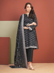 edenrobe Allure Lawn Unstitched Printed 3Pc Suit EWU5A1-35314