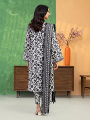 edenrobe Allure Lawn Unstitched Printed 3Pc Suit EWU5A1-35315
