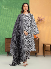 edenrobe Allure Lawn Unstitched Printed 3Pc Suit EWU5A1-35315