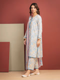 edenrobe Allure Lawn Unstitched Printed 3Pc Suit EWU5A1-35318