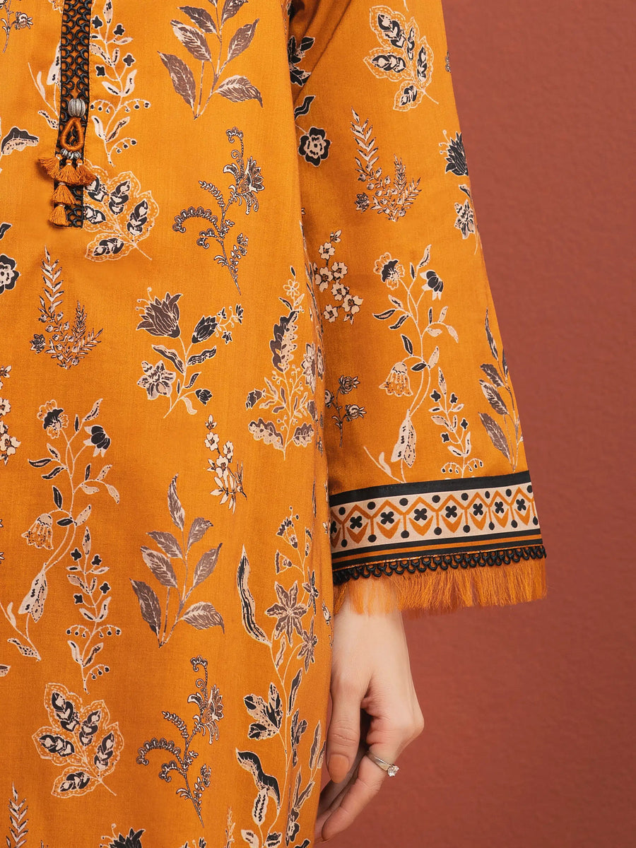 edenrobe Allure Lawn Unstitched Printed 3Pc Suit EWU5A1-35320