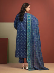 edenrobe Allure Lawn Unstitched Printed 3Pc Suit EWU5A1-35321