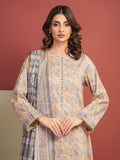 edenrobe Allure Lawn Unstitched Printed 3Pc Suit EWU5A1-35327