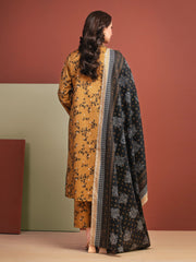 edenrobe Allure Lawn Unstitched Printed 3Pc Suit EWU5A1-35330