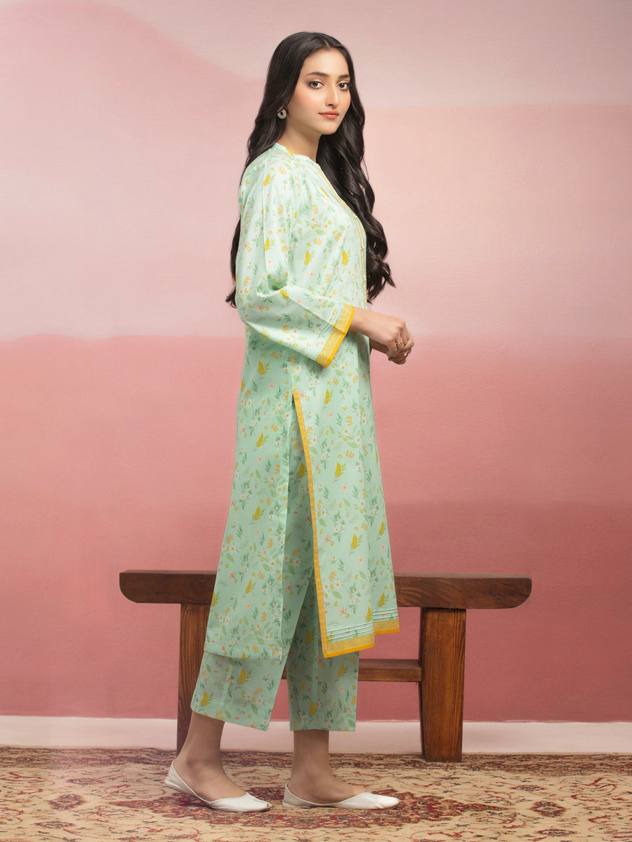 edenrobe Allure Lawn Unstitched Printed 2Pc Suit EWU5A1-35401ST