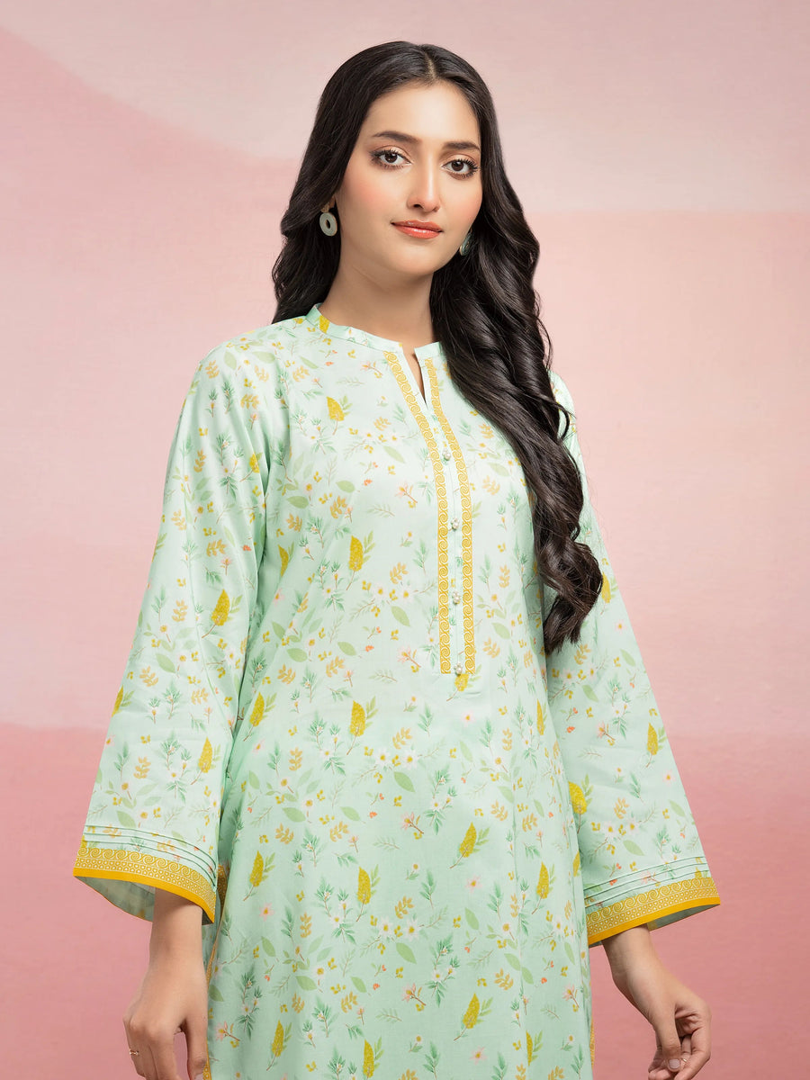 edenrobe Allure Lawn Unstitched Printed 2Pc Suit EWU5A1-35401ST