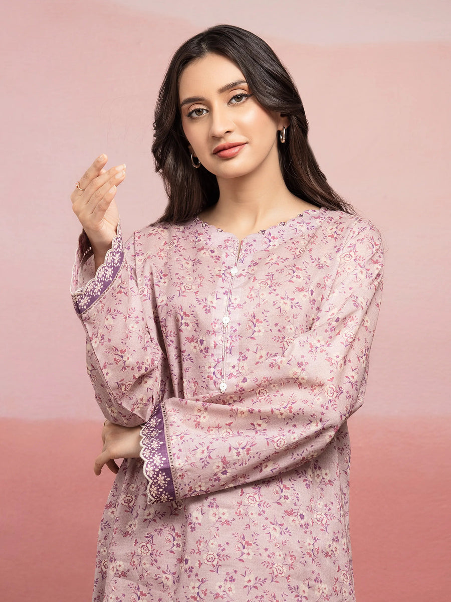 edenrobe Allure Lawn Unstitched Printed 2Pc Suit EWU5A1-35403ST