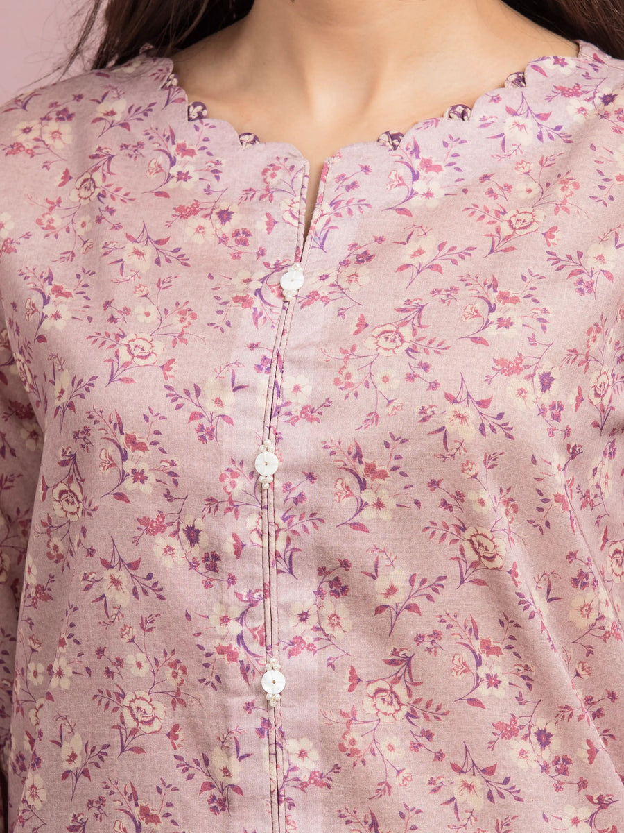 edenrobe Allure Lawn Unstitched Printed 2Pc Suit EWU5A1-35403ST
