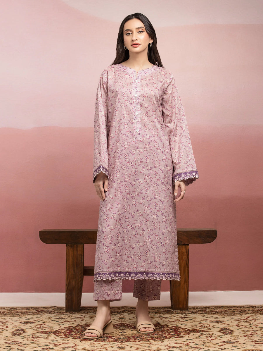 edenrobe Allure Lawn Unstitched Printed 2Pc Suit EWU5A1-35403ST