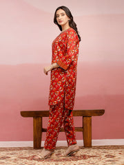 edenrobe Allure Lawn Unstitched Printed 2Pc Suit EWU5A1-35410ST