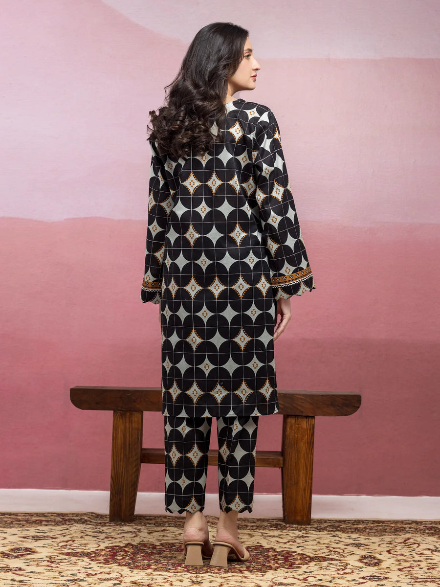 edenrobe Allure Lawn Unstitched Printed 2Pc Suit EWU5A1-35412ST
