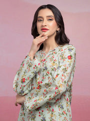 edenrobe Allure Lawn Unstitched Printed 2Pc Suit EWU5A1-35415ST