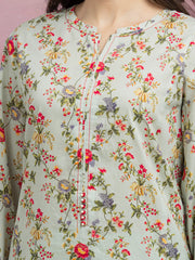 edenrobe Allure Lawn Unstitched Printed 2Pc Suit EWU5A1-35415ST