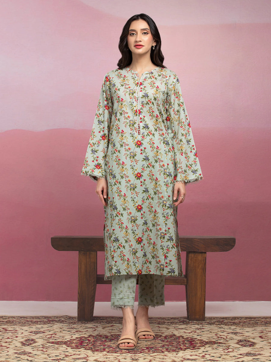 edenrobe Allure Lawn Unstitched Printed 2Pc Suit EWU5A1-35415ST