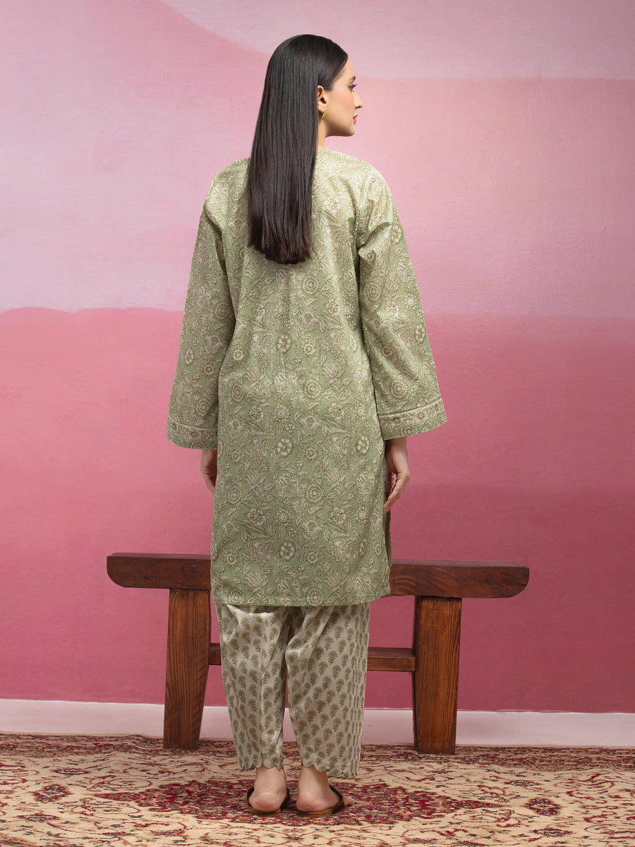 edenrobe Allure Lawn Unstitched Printed 2Pc Suit EWU5A1-35418ST