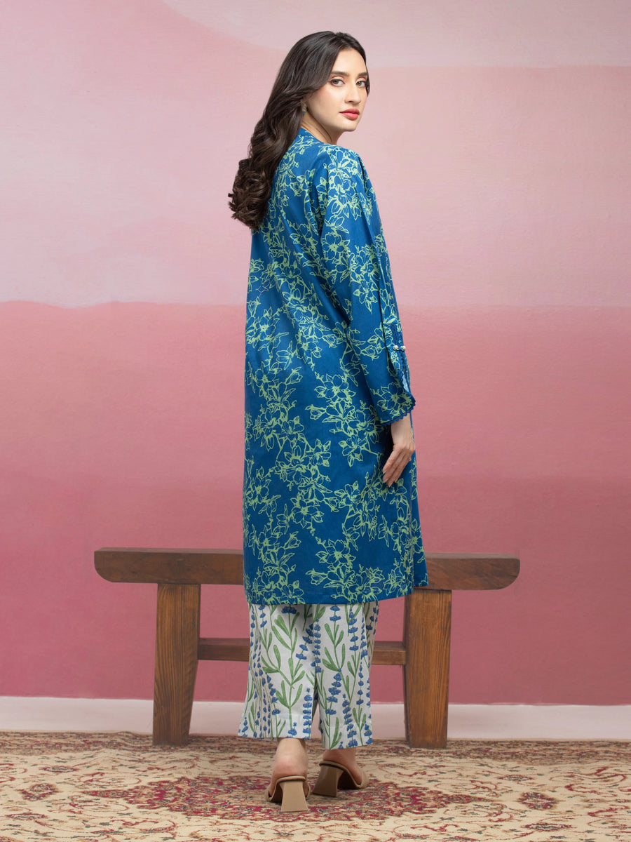 edenrobe Allure Lawn Unstitched Printed 2Pc Suit EWU5A1-35421ST