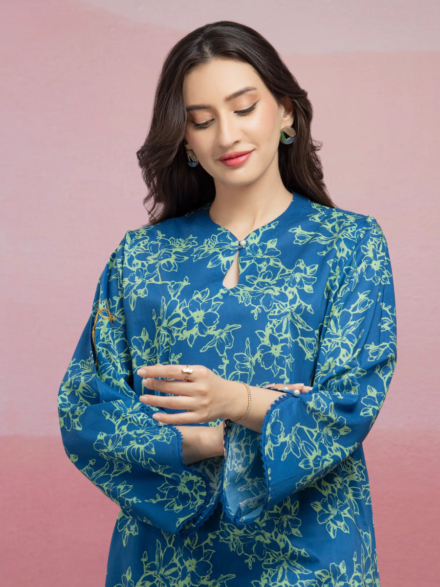 edenrobe Allure Lawn Unstitched Printed 2Pc Suit EWU5A1-35421ST