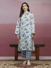 edenrobe Allure Lawn Unstitched Printed 2Pc Suit EWU5A1-35422ST