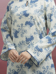 edenrobe Allure Lawn Unstitched Printed 2Pc Suit EWU5A1-35422ST
