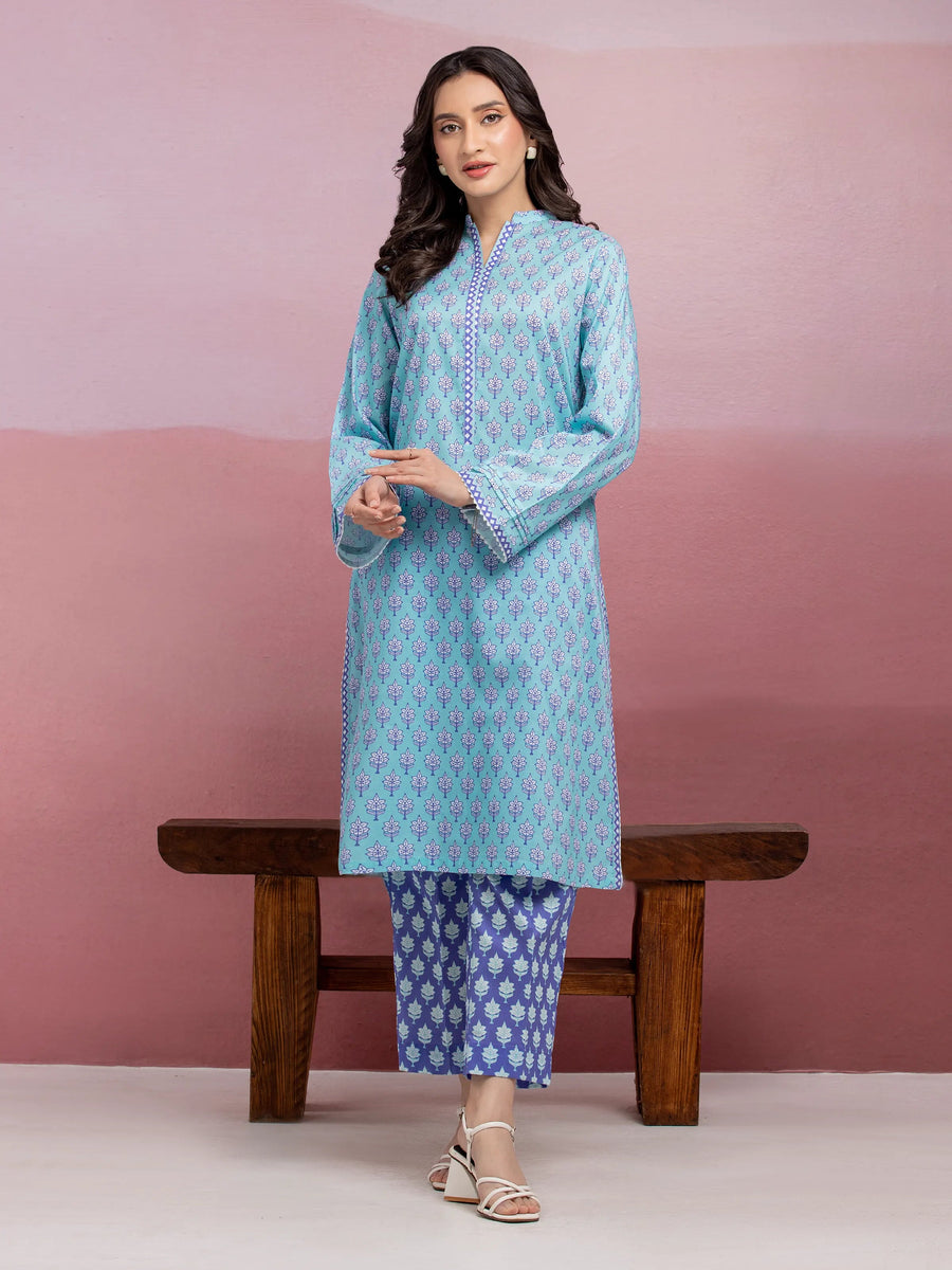 edenrobe Allure Lawn Unstitched Printed 2Pc Suit EWU5A1-35424ST
