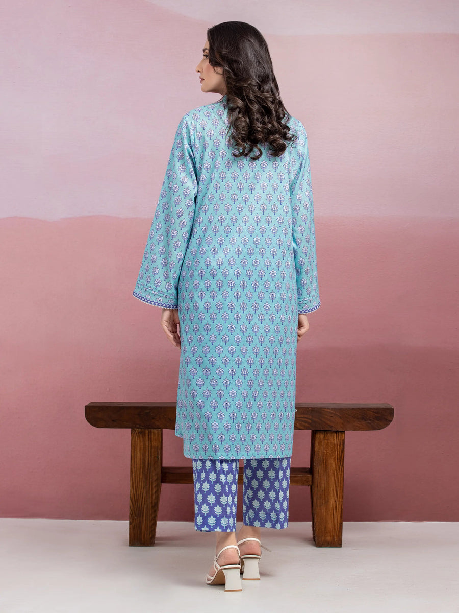 edenrobe Allure Lawn Unstitched Printed 2Pc Suit EWU5A1-35424ST