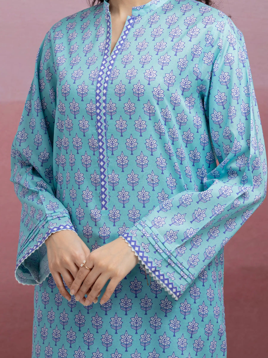 edenrobe Allure Lawn Unstitched Printed 2Pc Suit EWU5A1-35424ST