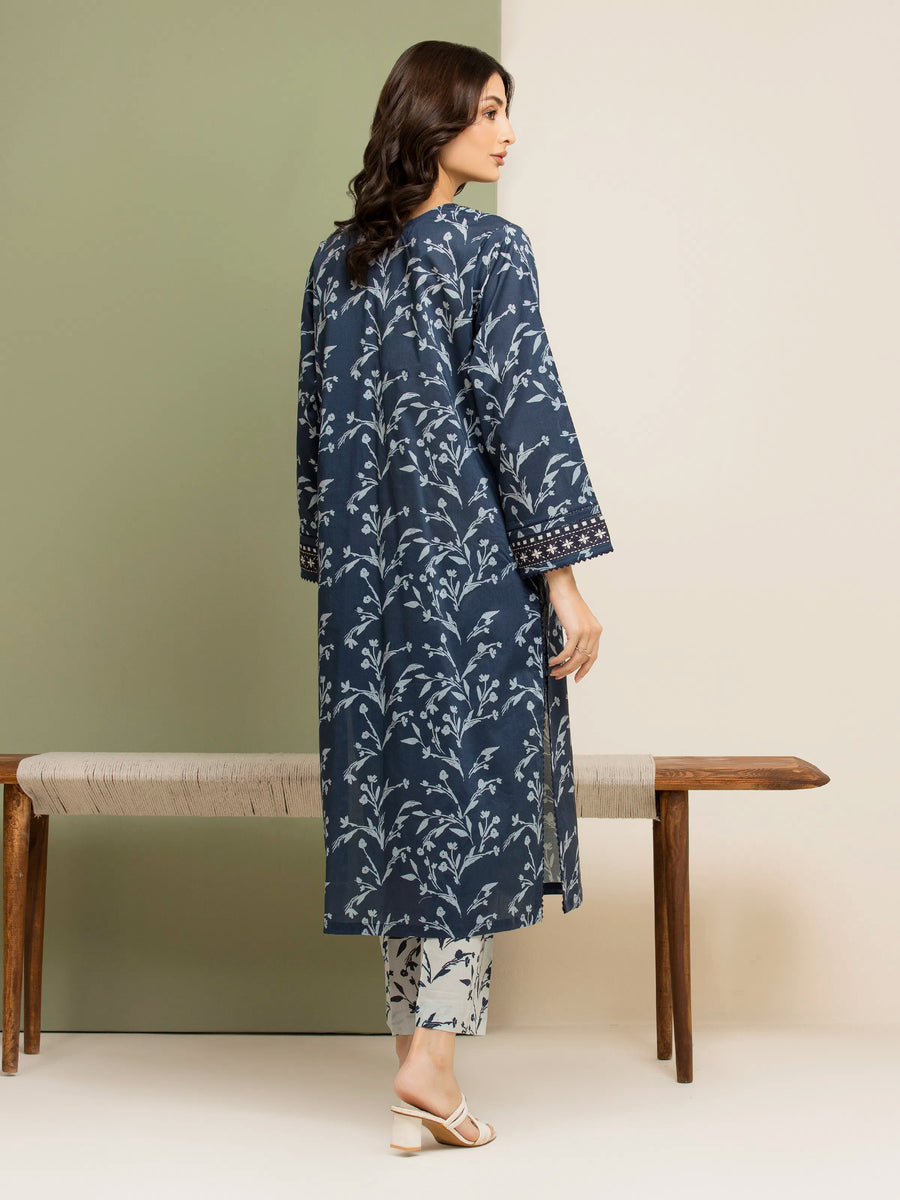 edenrobe Allure Lawn Unstitched Printed 2Pc Suit EWU5A1-35425ST