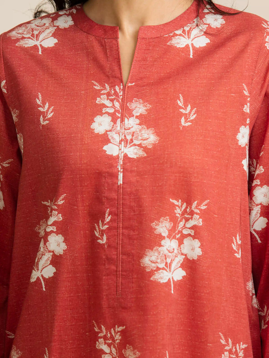 edenrobe Allure Lawn Unstitched Printed 2Pc Suit EWU5A1-35426ST