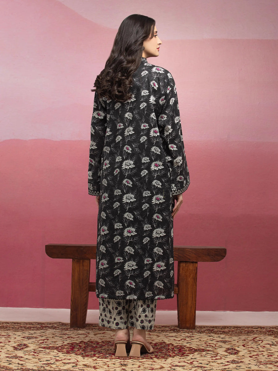edenrobe Allure Lawn Unstitched Printed 2Pc Suit EWU5A1-35428ST