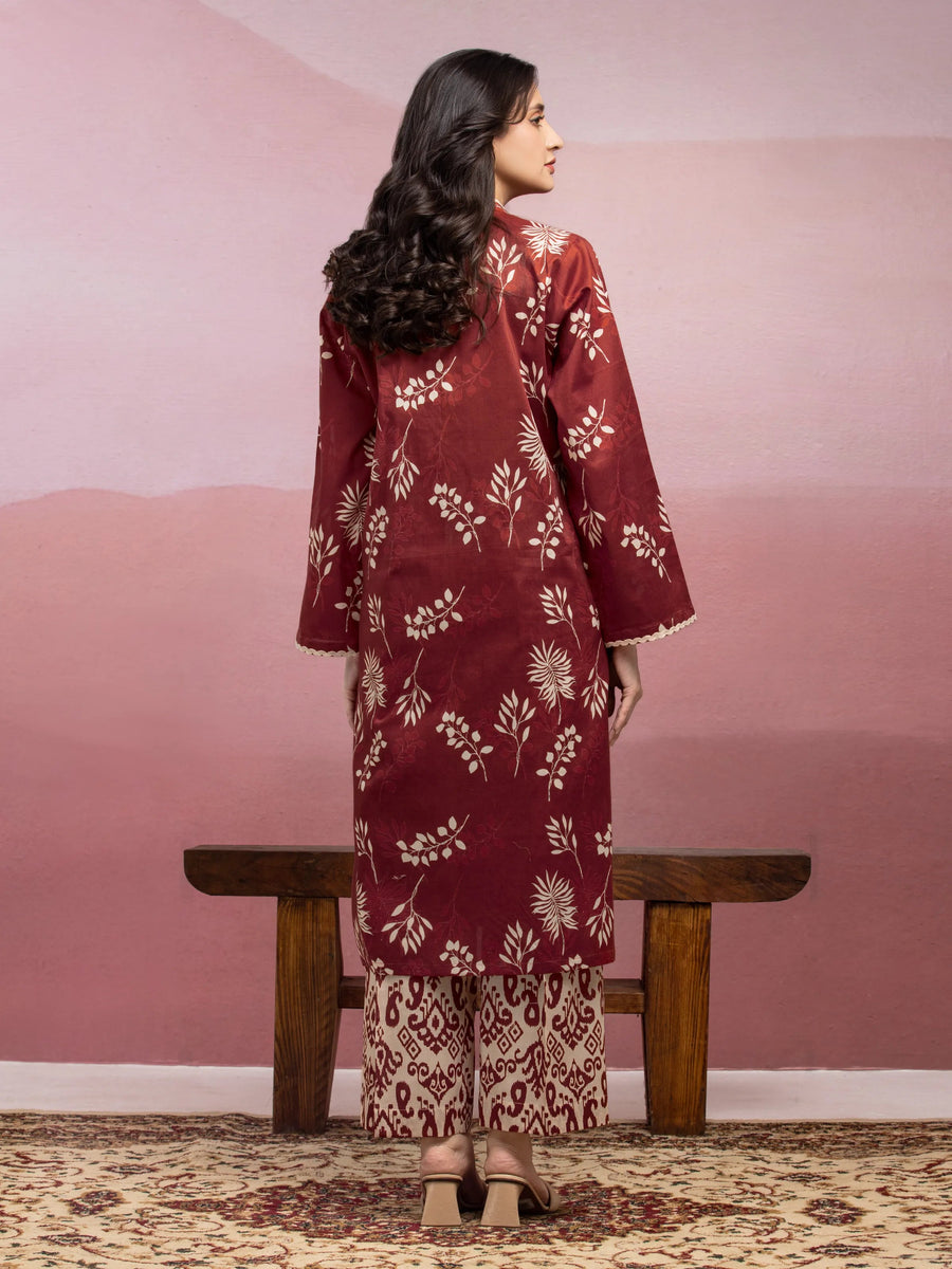 edenrobe Allure Lawn Unstitched Printed 2Pc Suit EWU5A1-35429ST
