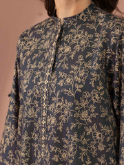 edenrobe Allure Lawn Unstitched Printed 2Pc Suit EWU5A1-35439ST