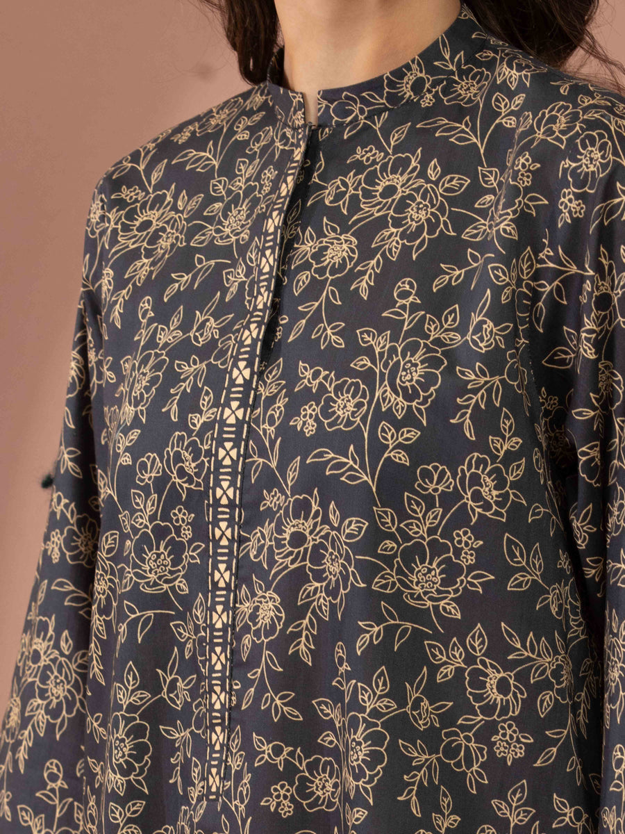 edenrobe Allure Lawn Unstitched Printed 2Pc Suit EWU5A1-35439ST