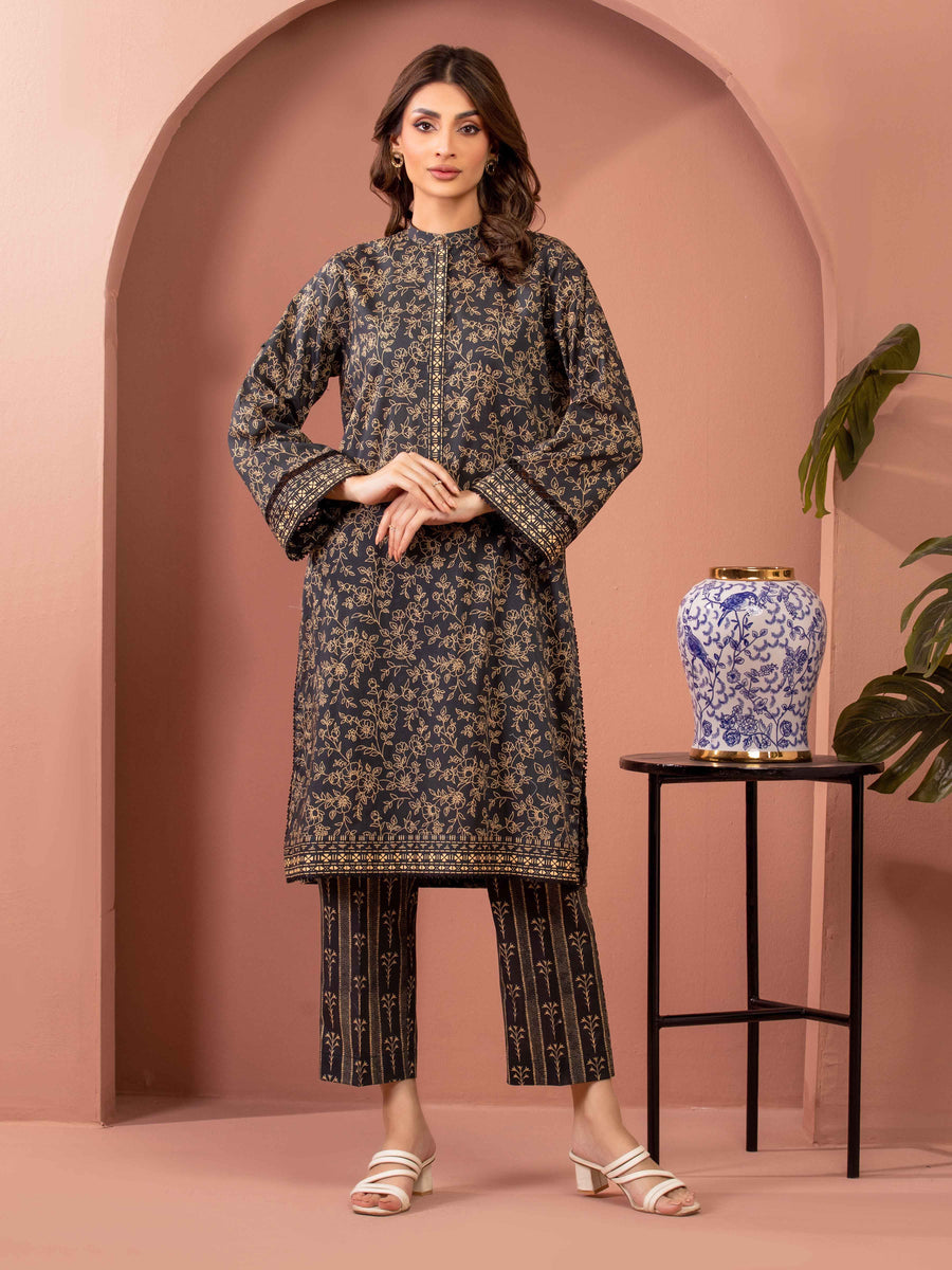edenrobe Allure Lawn Unstitched Printed 2Pc Suit EWU5A1-35439ST