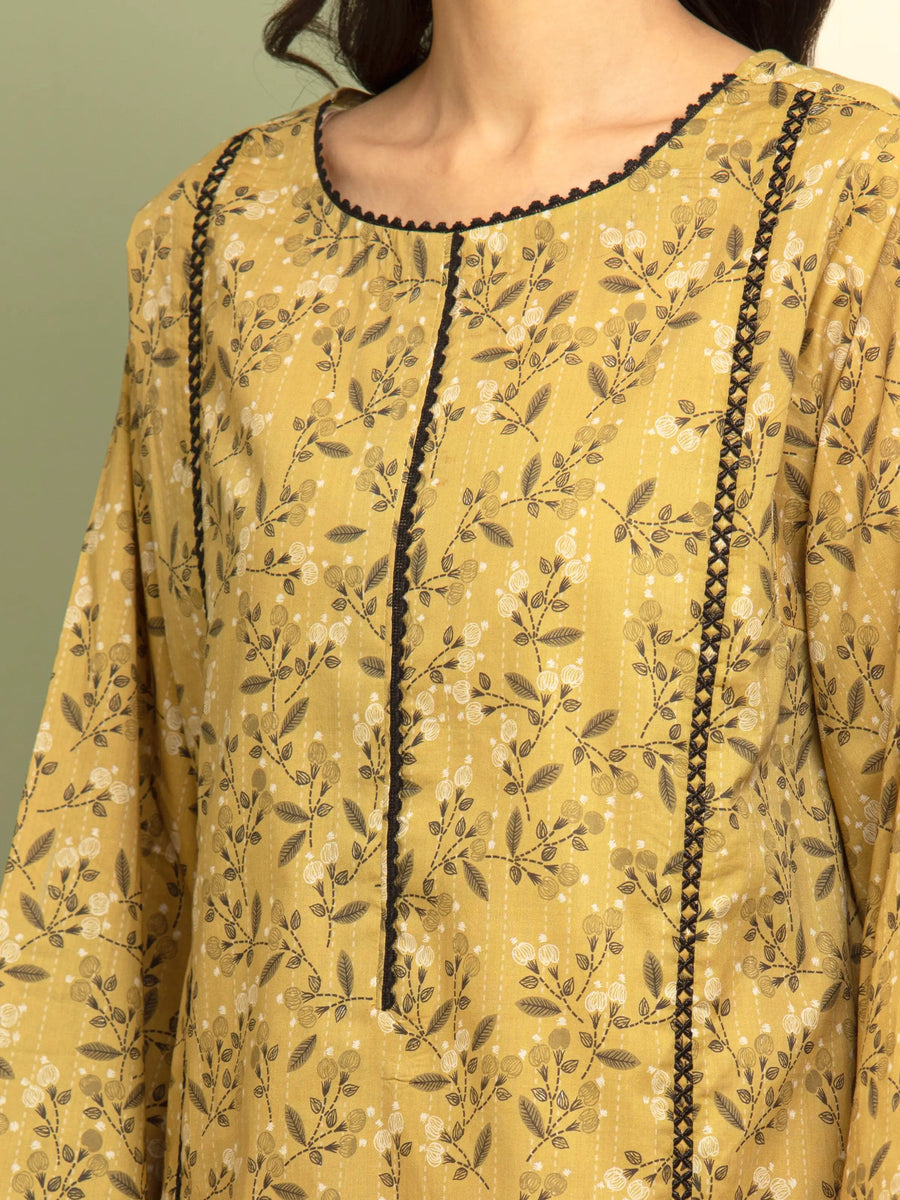 edenrobe Allure Lawn Unstitched Printed 2Pc Suit EWU5A1-35600ST