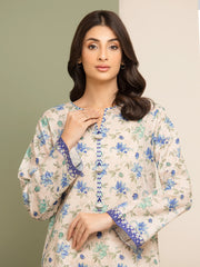 edenrobe Allure Lawn Unstitched Printed 2Pc Suit EWU5A1-35601ST