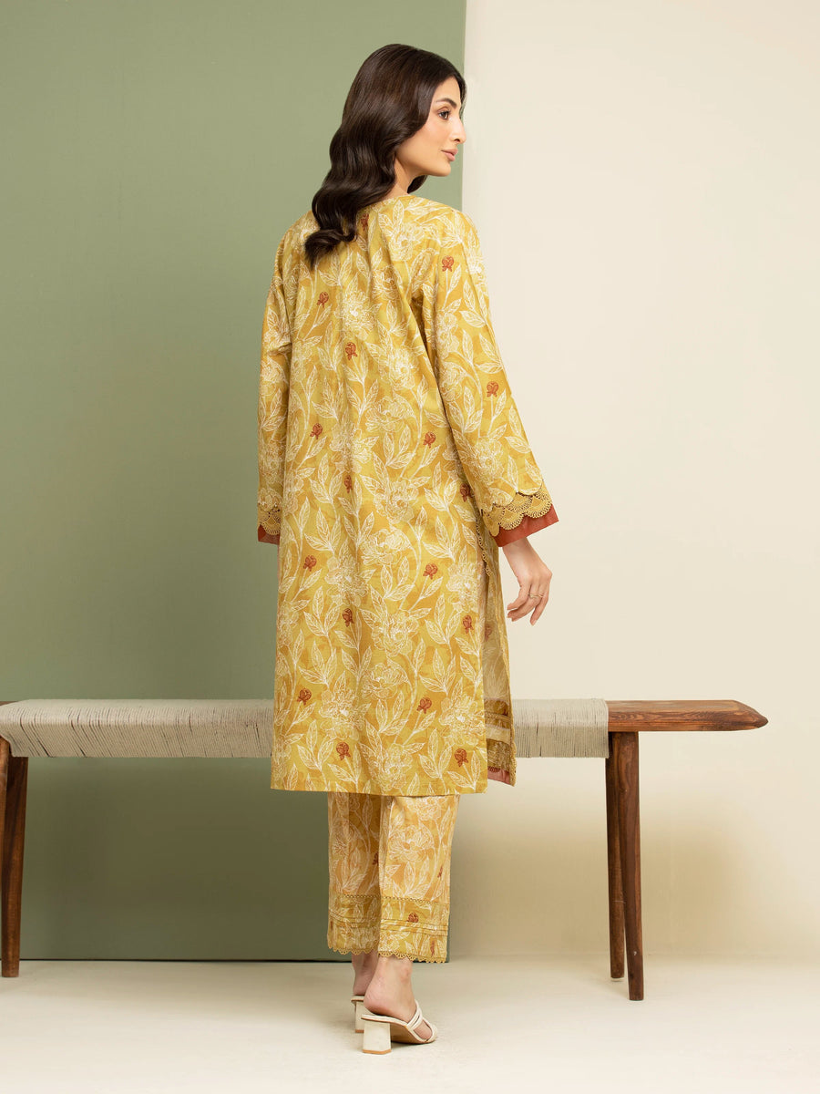 edenrobe Allure Lawn Unstitched Printed 2Pc Suit EWU5A1-35607ST