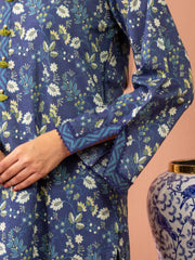 edenrobe Allure Lawn Unstitched Printed 3Pc Suit EWU5A1-35614
