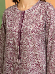 edenrobe Allure Lawn Unstitched Printed 3Pc Suit EWU5A1-35632
