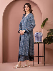 edenrobe Allure Lawn Unstitched Printed 3Pc Suit EWU5A1-35635