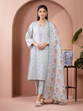 edenrobe Allure Lawn Unstitched Printed 3Pc Suit EWU5A1-35643