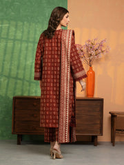 edenrobe Allure Lawn Unstitched Printed 3Pc Suit EWU5A1-35657