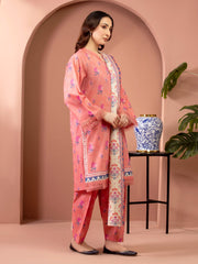 edenrobe Allure Lawn Unstitched Printed 3Pc Suit EWU5A1-35664
