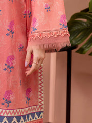 edenrobe Allure Lawn Unstitched Printed 3Pc Suit EWU5A1-35664