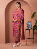 edenrobe Allure Lawn Unstitched Printed 3Pc Suit EWU5A1-35665