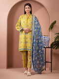 edenrobe Allure Lawn Unstitched Printed 3Pc Suit EWU5A1-35667